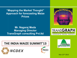 the india maize summit`13