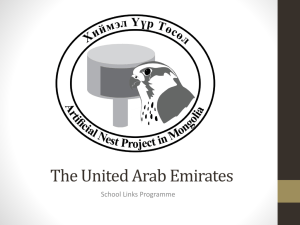 about United Arab Emirates - International Wildlife Consultants Ltd.