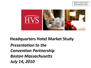 Headquarters Hotel Market Study