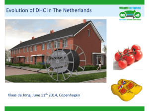Evolution of DHC in The Netherlands
