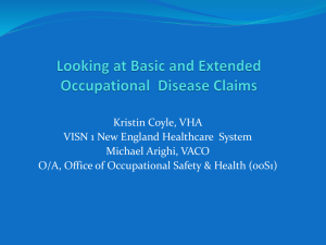 Train the Trainer - Occupational Disease