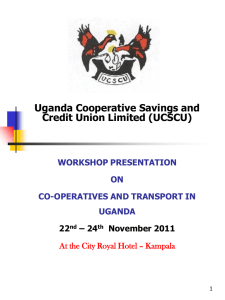 Uganda Cooperative Savings and Credit Union Limited