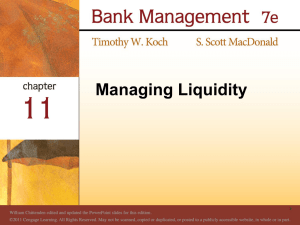 Liquidity Planning