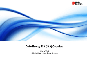 Duke Energy EIM Overview
