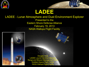 LADEE moon mission