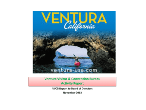 Ventura Visitor & Convention Bureau Quarterly