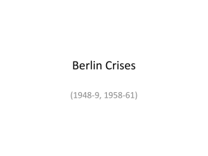 berlin crisis