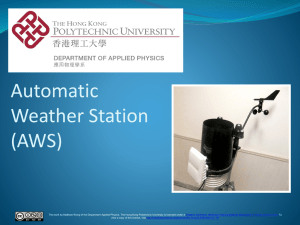 Automatic Weather Station (AWS)