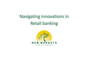 Retail banking channel interactions 2016 estimates