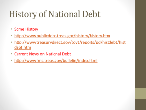 History of National Debt