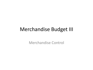0916 Merchandise Budget III Blackboard