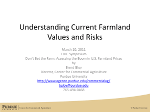 Session PowerPoint - Agricultural Economics