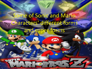 List of Sonic`s different forms and super forms