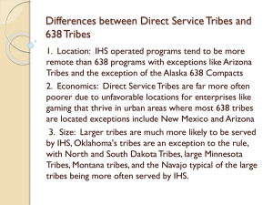 Direct Service Tribes Presentation