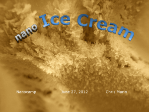 ppt – Nano Ice Cream