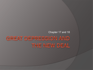 GReat Depression Powerpoint