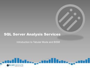 SQL Server Analysis Services