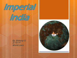East India company dominates