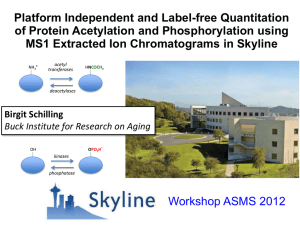 Skyline - MacCoss Lab Software