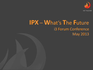IPX Strategic workshop