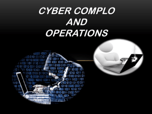 Cyber Complo and Operations