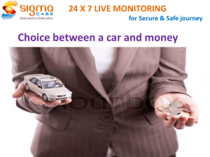 Buy Back per vehicle - Sigma Taxi Safest Cabs in Hyderabad