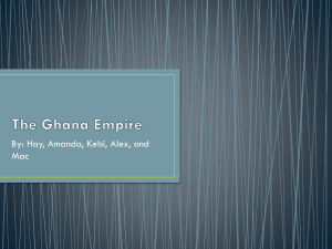 The Ghana Empire