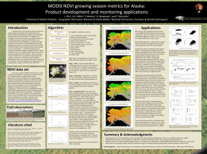 poster for the metrics algorithm - Geographic Information Network of