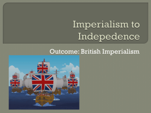 Imperialism in Asia - Brimley Area Schools