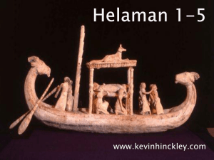 Helaman 1-5 - Kevin Hinckley.com