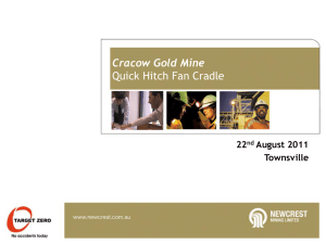 Cracow Gold Mine – Quick Hitch Fan Cradle