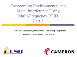 Overcoming Environmental and Metal Interference Using Multi