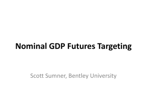 Nominal GDP Futures Targeting