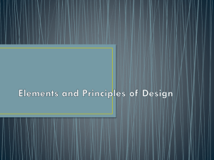 U6 Elements and Principles of Design
