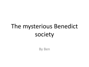The mysterious Benedict society[1]