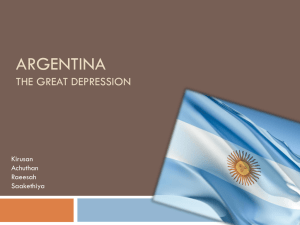 Argentina and the Great Depression