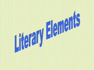 Story Element Notes - Mr. Sebek, Room 213