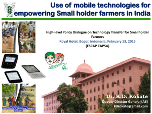 6. Mobile extension for empowering smallholders