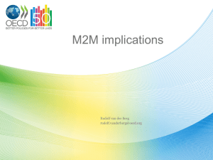 Some M2M implications