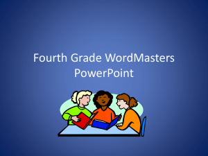 Grade 4 PowerPoint