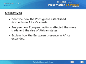 What effects did European exploration have on the people of Africa?