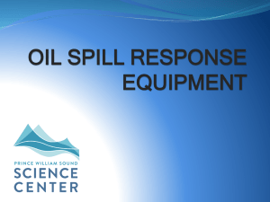H2O Lesson 5 Oil Spill Response PPT