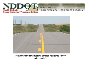 Transportation Infrastructure Technical Assistance Survey
