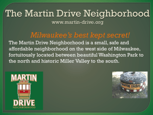presentation - Martin Drive Neighborhood, Milwaukee