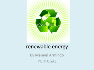 apresentação energias renováveis