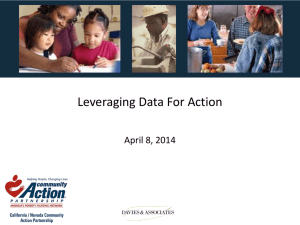 Leveraging Data for Action PowerPoint
