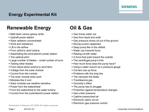 Energy Experimental Kit Renewable Energy