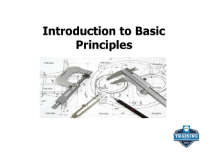 INTRODUCTION TO BASIC PRINCIPLES
