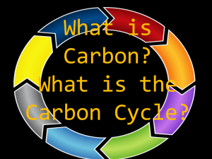 What is Carbon- Introductory Powerpoint