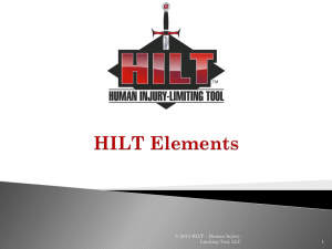 HILT * Human Injury-Limiting Tool, LLC